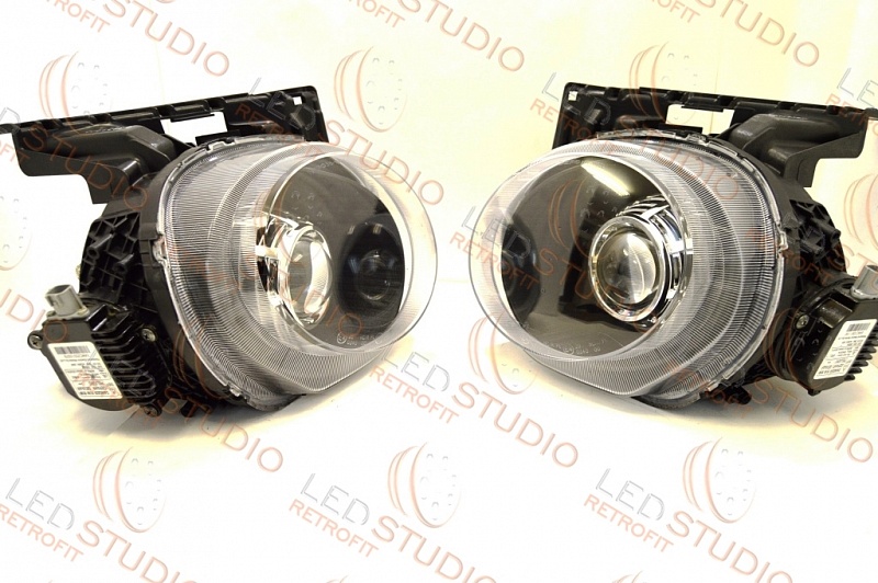 Биксеноновые фары NISSAN JUKE G37-R black